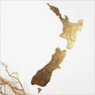 Small NZ : ACM Antique Gold textured