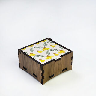 River Rimu - Kowhai Flower Trinket Box