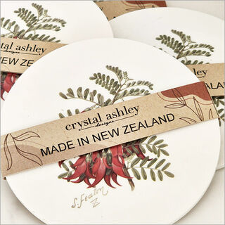 Coaster Single Printed : Sarah Featon Kakabeak
