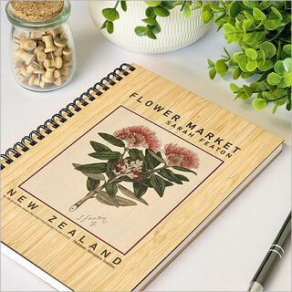 Small Bamboo Journal Sarah Featon: Pohutukawa
