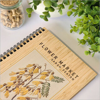 Small Bamboo Journal Sarah Featon: Kowhai