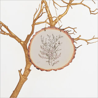 Wood Slice Art: Sarah Featon Manuka
