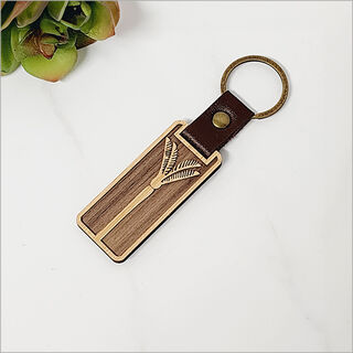 Bamboo Keyring: Nikau