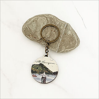 Printed Keychain: Mt Maunganui 2