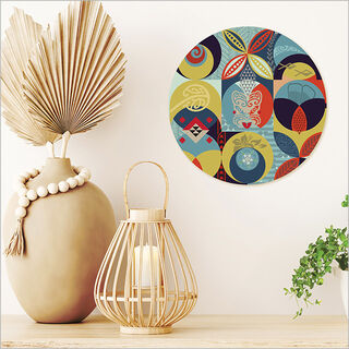 Canvas Circle: Pacific Fusion 1