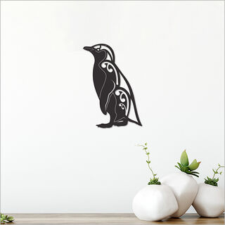 Black Acrylic: Korora Little Blue Penguin