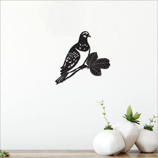 Black Acrylic: Kereru 2