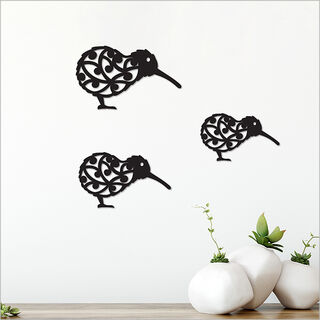 Black Acrylic: Koiri Kiwi Set