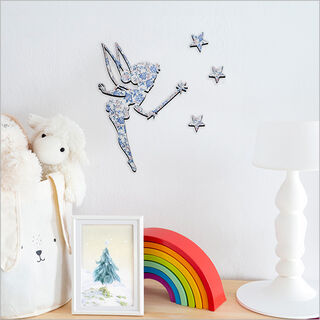 Tinkerbell 2 with Stars (Textured pattern)