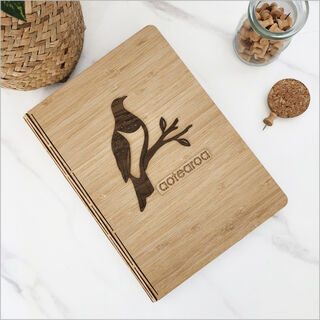 Bamboo Journal: Kereru River Rimu Veneer