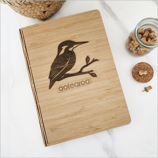 Bamboo Journal: Kingfisher River Rimu Veneer
