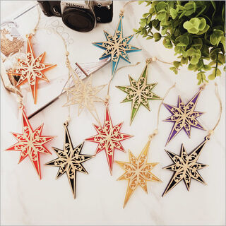 Hanging Ornament: Matariki Star