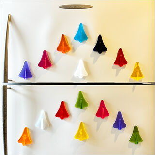 Magnet: Jet Plane (Satin Acrylic)