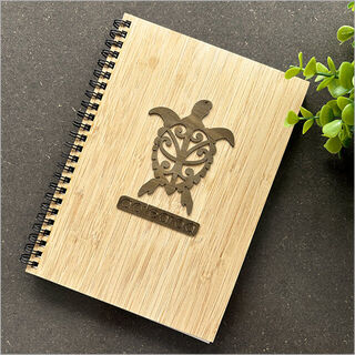 Small Bamboo Journal: Turtle River Rimu Veneer