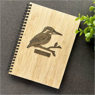 Small Bamboo Journal: Kotare River Rimu Veneer