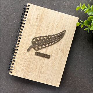Small Bamboo Journal: Ponga River Rimu Veneer