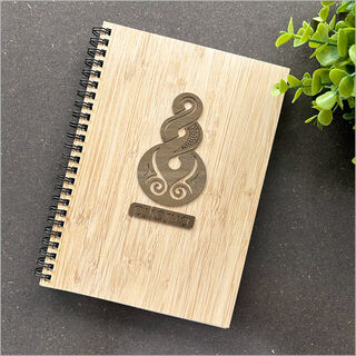 Small Bamboo Journal: Pikorua River Rimu Veneer