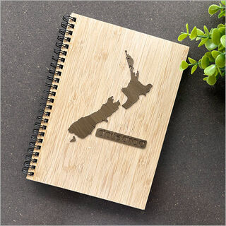Small Bamboo Journal: NZ River Rimu Veneer