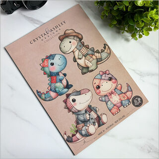 Pop-Out: Patchwork Dino