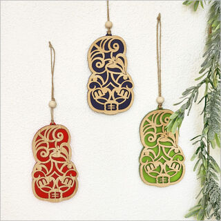 Hanging Ornament: Tiki
