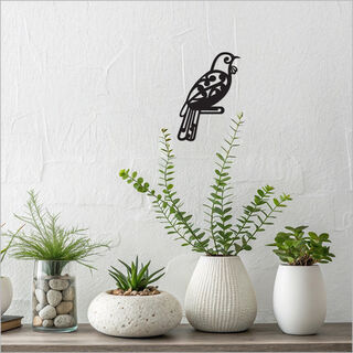 Black Acrylic: Koru Tui
