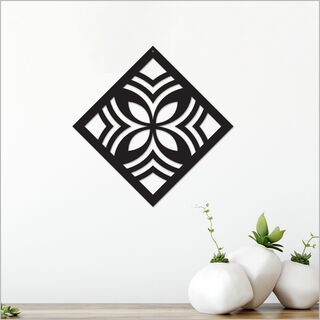 Black Acrylic Square: Tapa 4