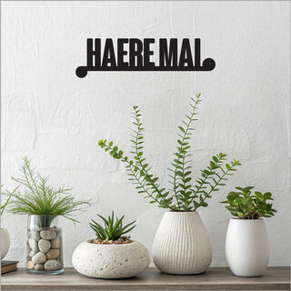 Black Acrylic: Haere mai