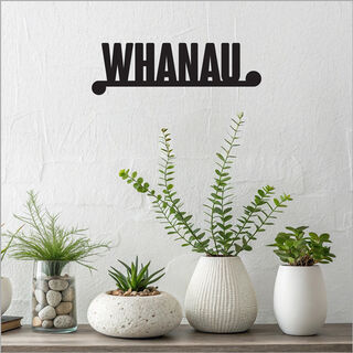 Black Acrylic: Whanau
