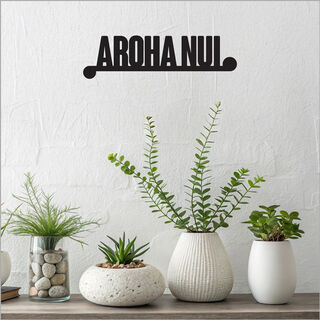 Black Acrylic:Aroha Nui