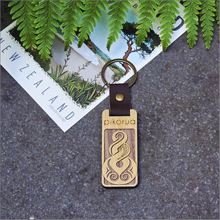 Bamboo Keyring : Pikorua