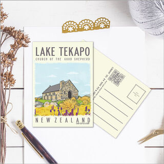 Postcard: Lake Tekapo