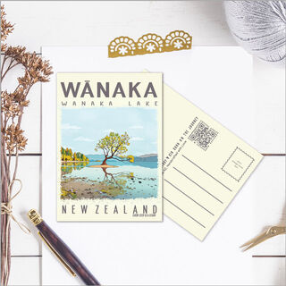 Postcard: Wanaka (lake)
