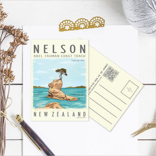 Postcard:Nelson 2 (Abel Tasman Coastal Track)