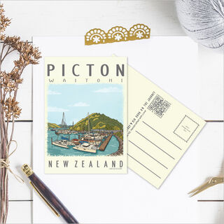 Postcard: Picton 1 (Waitohi)