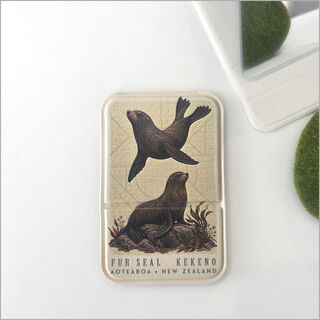 Pocket Mirror - Fur Seal/ Kekeno