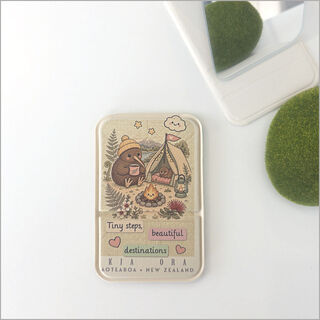 Pocket Mirror -Kiwi Camping