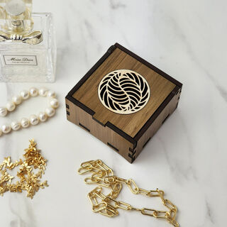 River Rimu - Palm Trinket Box
