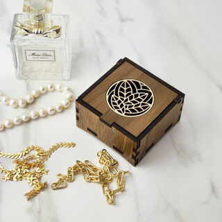 River Rimu - Leaves 2 Trinket Box