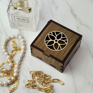 River Rimu - Flower Trinket Box